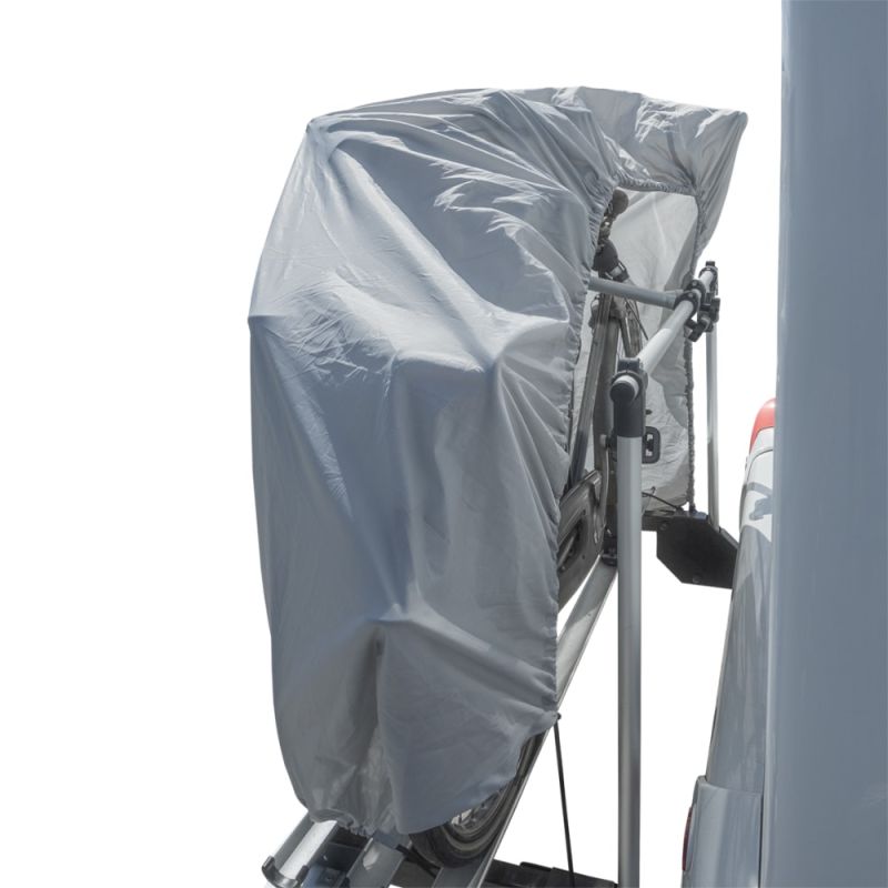 Fietshoes XL voor 2 fietsen - Voor fietsendrager achterzijde camper/caravan - Met insteekvak voor waarschuwingsbord